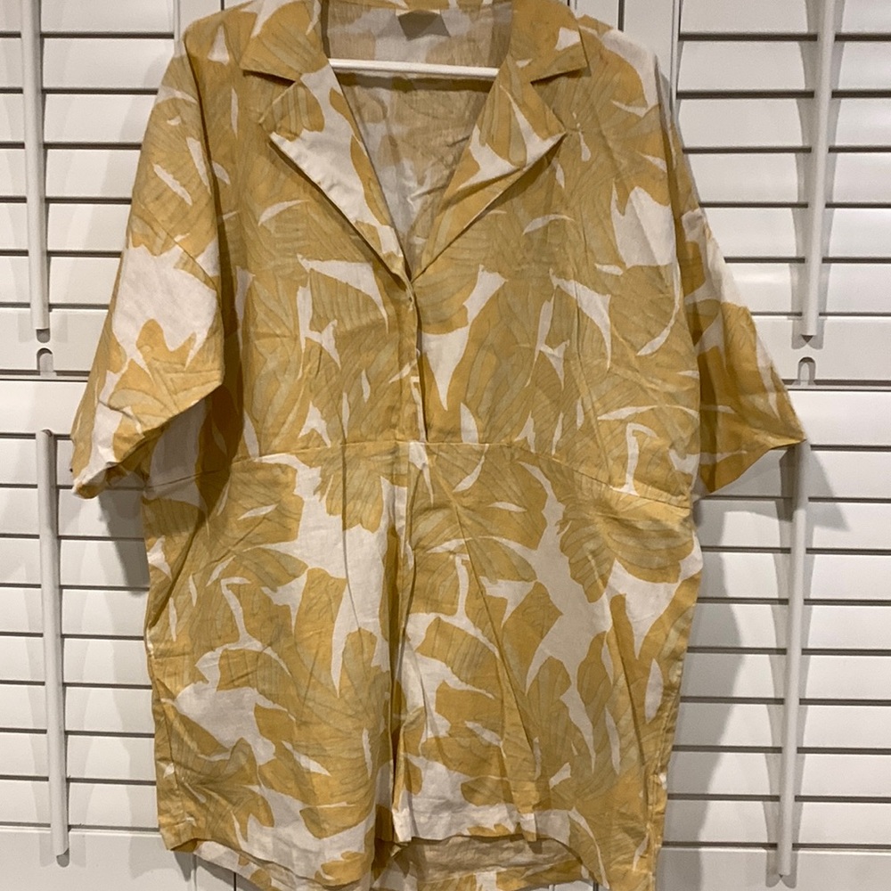 EUC Palm Romper